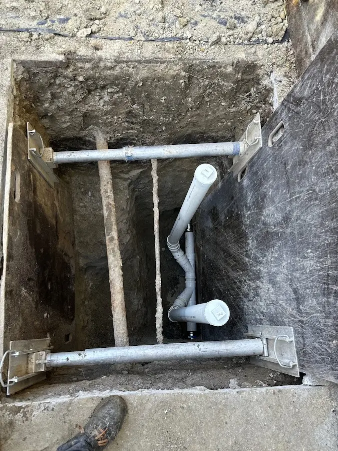 Experienced plumber completing Gas Line Repair work in Delta